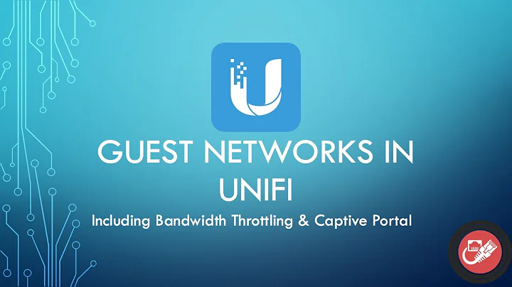 How to setup Guest Networks in UniFi (+ Bandwidth Caps & Captive Portal)