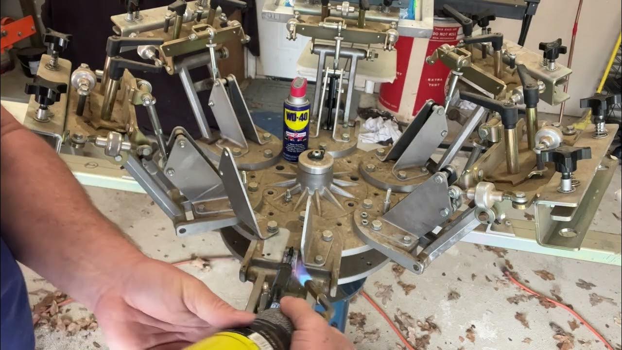 How To Fix Hydraulics on a Hix Screen Printer YouTube