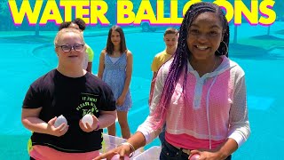 Crashing Matt's "CLOSER" Music Video with Water Balloons!