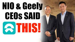 NIO STOCK CEO EXPLAINS TRILLION DOLLAR GEELY DEAL FULL INTERVIEW