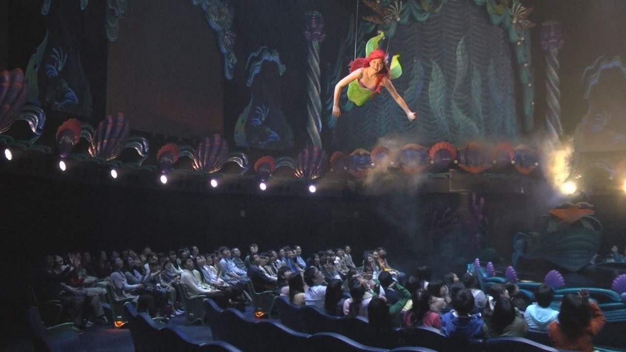 アリエルの歌声間近に ディズニーで施設新装 Tokyo DisneySea to open refurbished Mermaid Lagoon  Theater