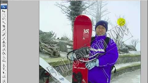 Create a watermark on a photo in CS3 or CS4