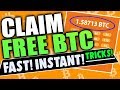 Claim Unlimited Bitcoin 2020  Claim Every 1 minute  Earn ...
