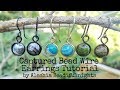 Captured Bead Wire Earrings Tutorial