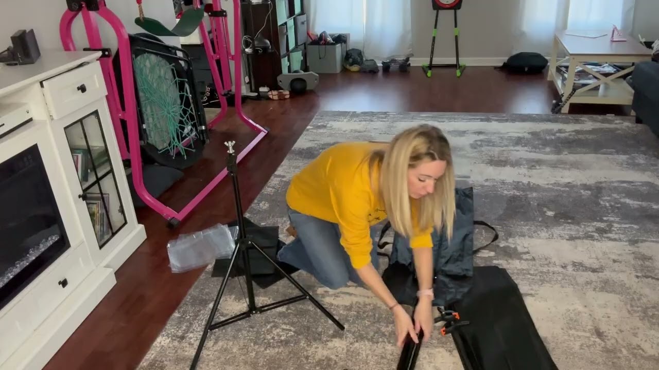 HIKPIK 10x7FT Adjustable Photography Backdrop Stand Kit