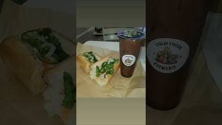 Banh Mi Streat Cold Cut Chocolate Hazelnut Latte