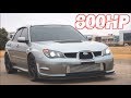 800HP Subaru STI GAPS Boosted Mustang on Highway! (Bonus AZN Subaru Powered Dung Beetle)