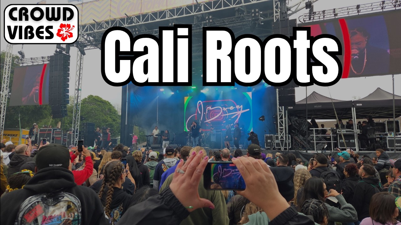 J. Boog bringing heat "Every little thing" (live, crowd chants) Cali Roots Festival 2025