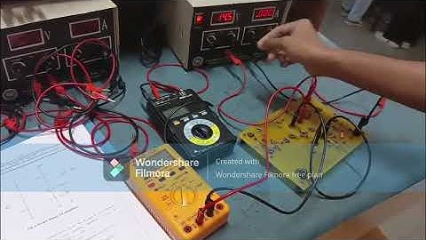 ACD Expt 1 (Part 1): Voltage divider biasing