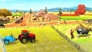 Framing Games 2021|| Tractor wala Games - Farming Games - Tractor Simulator Games - Android GamePlay screenshot 4