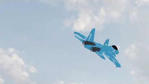 SU 30 Mk plane 3d model | Modelling and Animation made with Blender 2.9