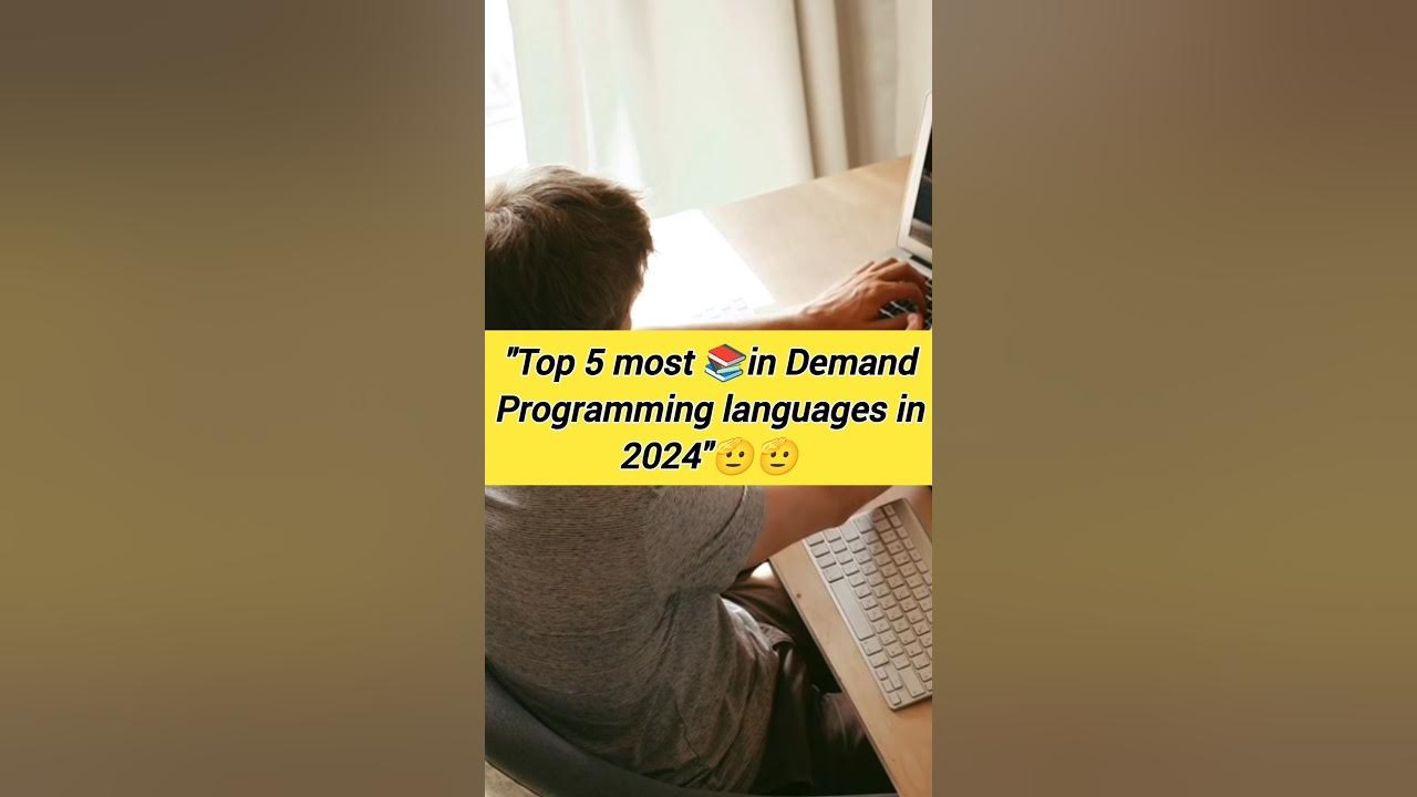 Top 5 most in demand programming languages in 2024#Programming# ...