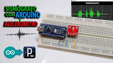 ⭐⭐⚠ Realiza tu Sismógrafo Con Arduino y Acelerómetro ⚠📈⭐⭐
