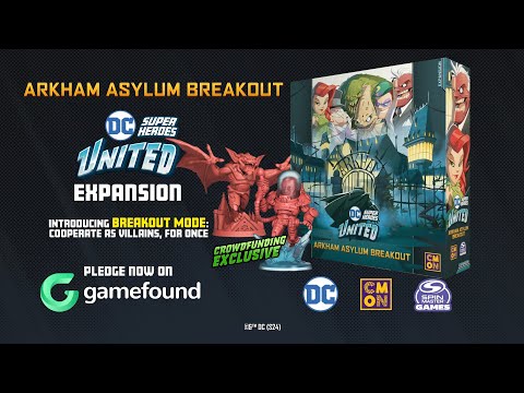 DC Super Heroes United - Arkham Asylum Breakout Trailer