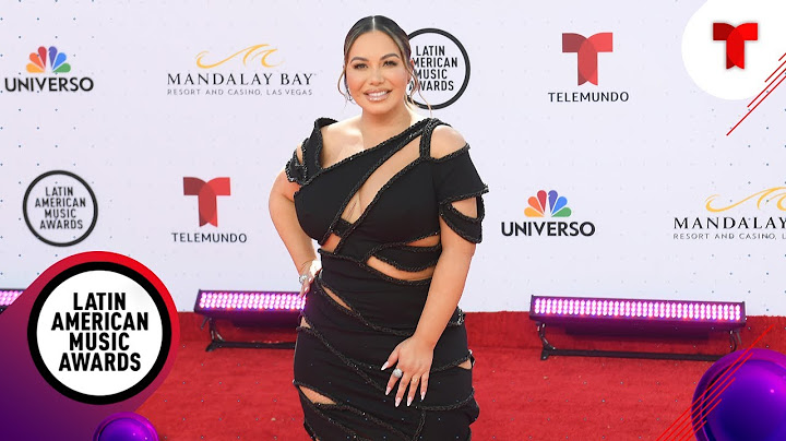 El atrevido look de Chiquis Rivera en la alfombra roja | Latin American Music Awards 2022