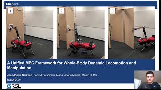 A Unified MPC Framework for Whole-Body Dynamic Locomotion and Manipulation (ICRA 2021 Presentation)