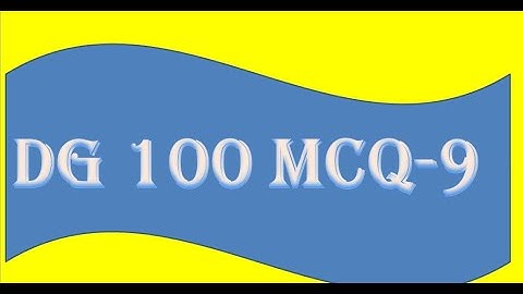 pgtrb2021 Differential Geometry MCQ 100-9