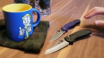 Spyderco para2 vs. Benchmade griptilian