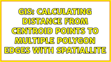 GIS: Calculating distance from centroid points to multiple polygon edges with SpatialLite