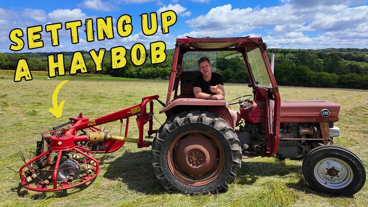 How Do You Set Up a HAYBOB For Tedding and Raking? The Right Way!