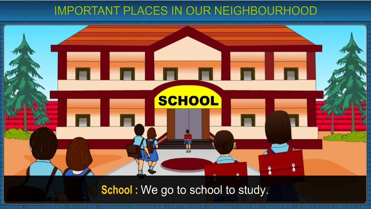 Neighbourhood Chart For School