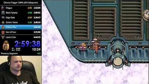 Chrono Trigger Speedrun Blooper: Where in the World is Carmen GolemBoss?