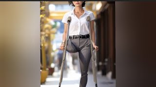 The Beautiful Woman Is An Amputee And Lives With An Artificial Leg #Amplife