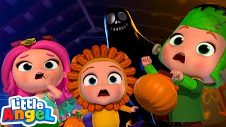 Halloween is Fun Not Scary! | Jill's Playtime | Little Angel Kids Songs \& Nursery Rhymes