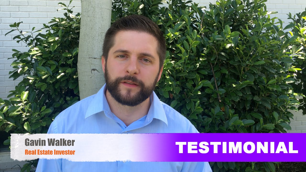 Gavin Walker Real Estate Investor Testimonial Mitch A Nelson YouTube