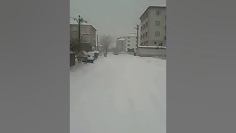 Amateur Hovercraft on snow,  Aksehir - Karda Amatör Hovercraft