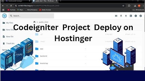 Deploy CodeIgniter Project on Hostinger in 2025 | Step-by-Step Guide