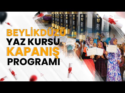 Summer Course Closing Program of Our Beylikdüzü Representative