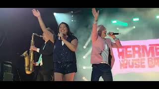 Inselfieber WM opening party2026 mit @Hermes House Band in Oberhausen Rudolf Weber Arena