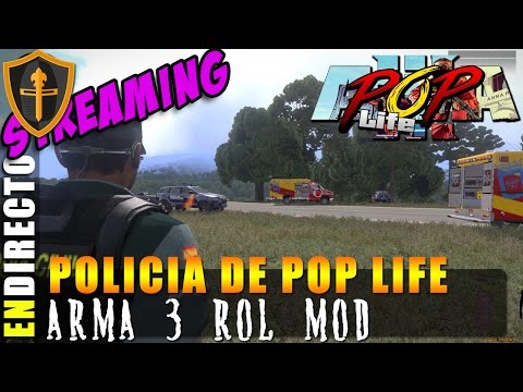 ARMA 3 POP Life, noches de ley ► Streaming Directo  Gameplay Español