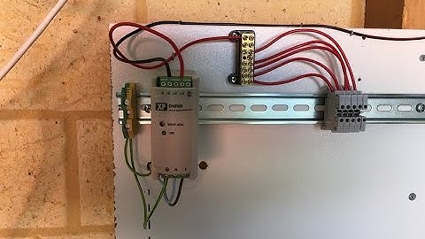 Automation Wall Part 2 Input Power and Wiring