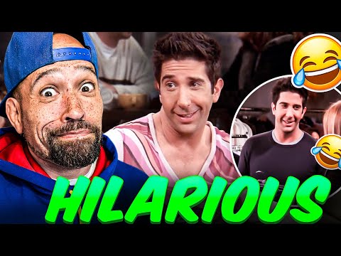 I am CRYING laughing!! FRIENDS - Ross Wears Rachel's New Shirt....
