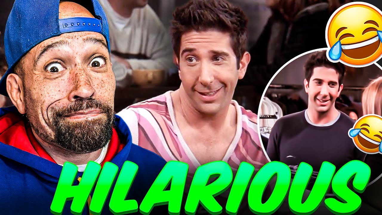 I am CRYING laughing!! FRIENDS - Ross Wears Rachel's New Shirt....
