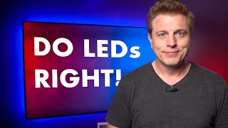 Install TV LED Backlighting the “Correct Way”  LIFX Z Strips