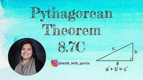 TEKS 8.7C Pythagorean Theorem (finding side a or b) using the Desmos calculator