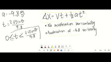 Modeling projectile motion on desmos