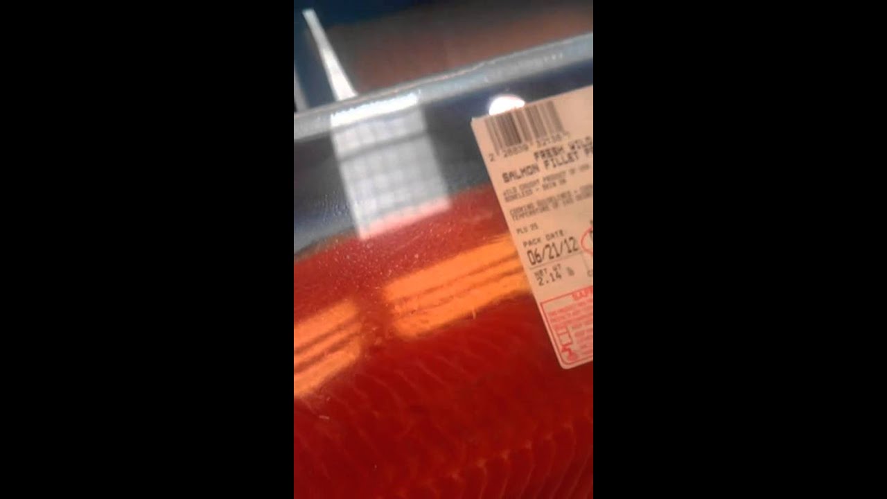 Clear worm in Costco fish fillet lakewood, ca YouTube