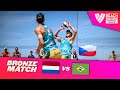 Van de veldeimmers vs georgeandre  bronze match highlights  espinho 2024 beachprotour