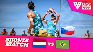 van de Velde/Immers vs. George/Andre - Bronze Match Highlights | Espinho 2024 #BeachProTour