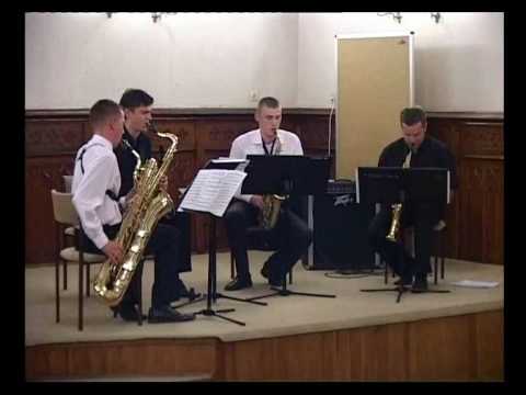 Saxophone Quartet - July by Michael Torke