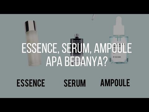 Bedanya: Essence, Serum dan Ampoule