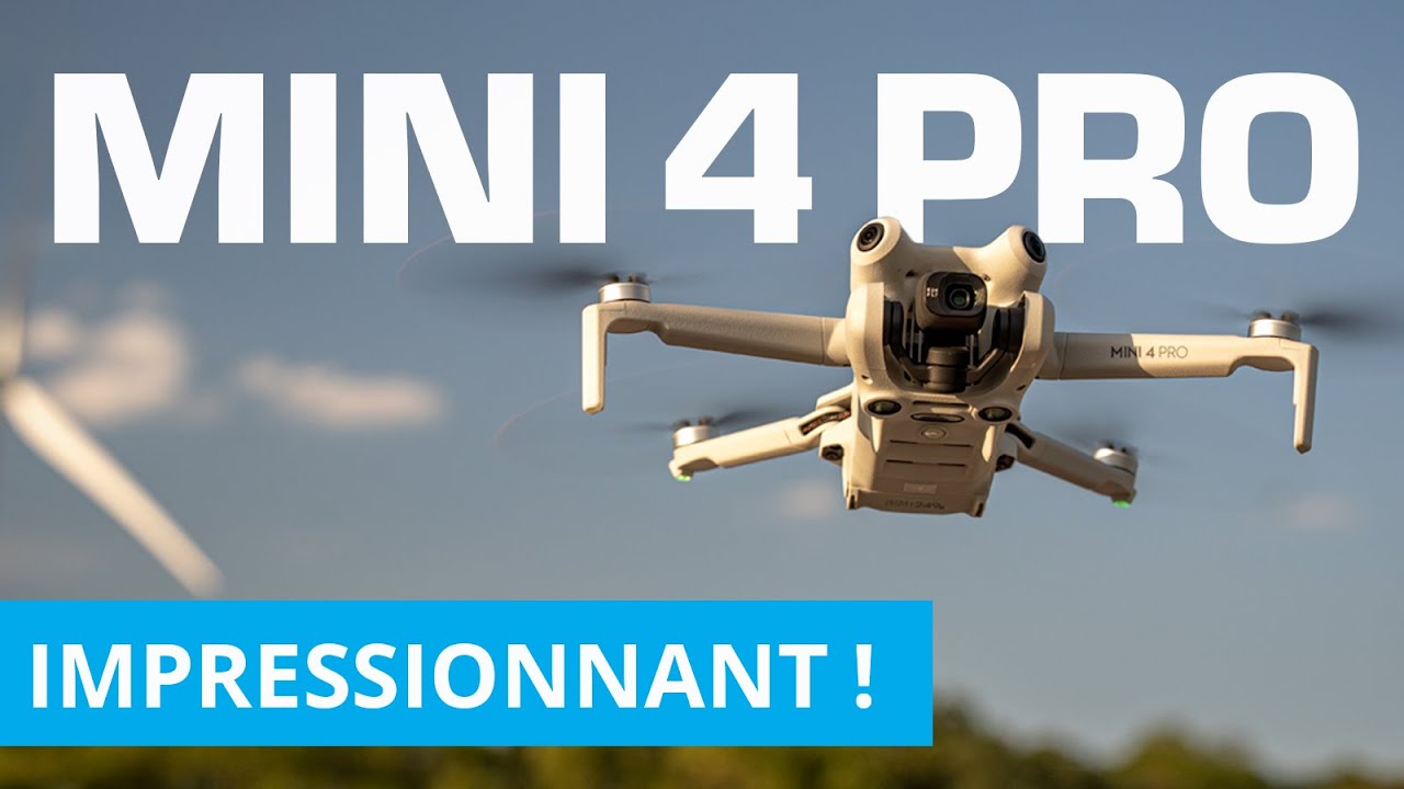 DJI MINI 4 PRO : un drone IMPRESSIONNANT ! 