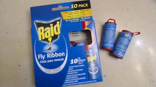 How I Use Raid Fly Ribbonfor Gnats