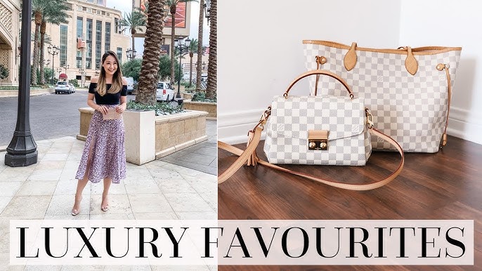 THE BAG REVIEW: UNBOXING LOUIS VUITTON CROISETTE IN DAMIER EBENE ❤️ 