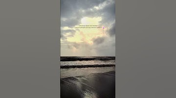 Thumbnail of Peaceful Beach SunsetShorts🌥Relaxing Nature.. #newsong #punjabisong #haryanvisong #song #sunset #yt