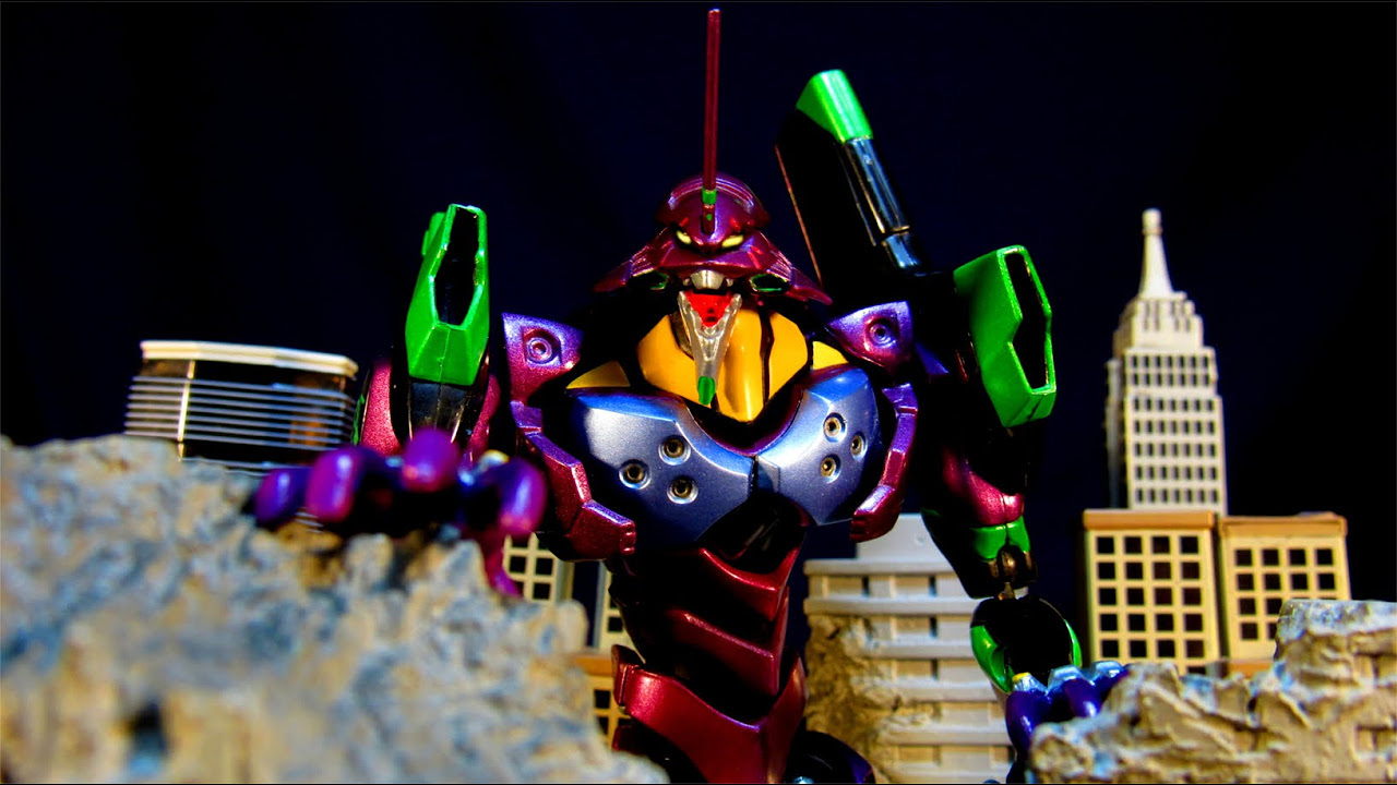 SOUL OF CHOGOKIN GX-14 EVANGELION UNIT 01 TEST TYPE - NEON